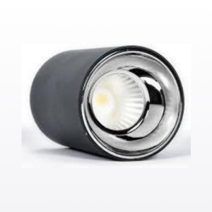 Cob cylinder light white silver